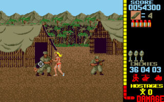 Operation Wolf Amiga screenshot