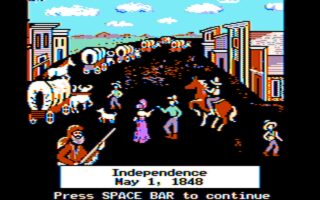 The Oregon Trail Deluxe DOS screenshot