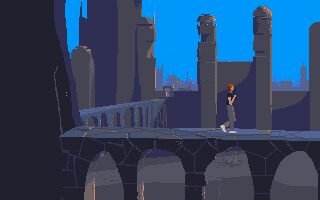 Another World DOS screenshot