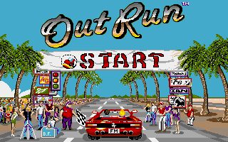 OutRun Amiga screenshot