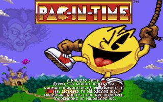 Pac In Time - DOS