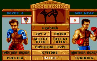 Panza Kick Boxing Amiga screenshot