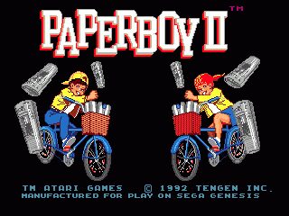 Paperboy 2 Genesis screenshot