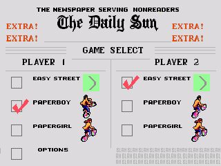 Paperboy 2 Genesis screenshot