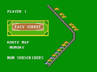 Paperboy 2 Genesis screenshot