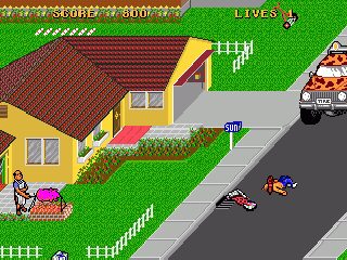 Paperboy 2 Genesis screenshot
