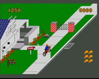 Paperboy Amiga screenshot