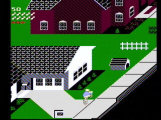 Paperboy NES screenshot