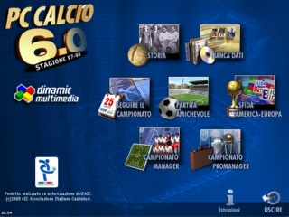 PC Calcio 6.0 Windows screenshot