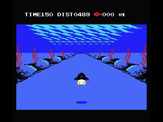 Penguin Adventure MSX screenshot