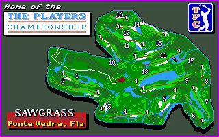 PGA Tour Golf DOS screenshot
