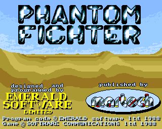 Phantom Fighter - Amiga