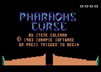 The Pharaohs Curse - Atari 8-bit