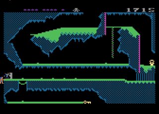 The Pharaoh's Curse Atari 8-bit screenshot