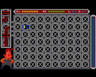 Pipe Mania Amiga screenshot