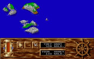 Piracy on the High Seas Amiga screenshot