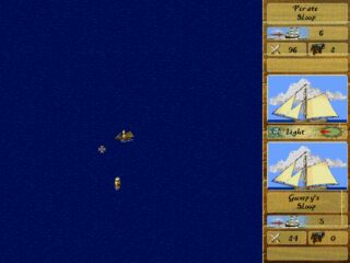 Pirates! Gold DOS screenshot