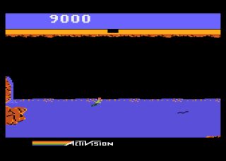 Pitfall II: Lost Caverns Atari 8-bit screenshot
