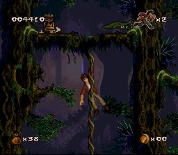 Pitfall: The Mayan Adventure SNES screenshot