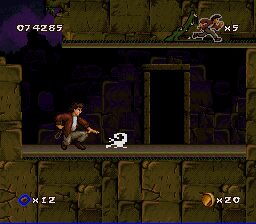 Pitfall: The Mayan Adventure SNES screenshot