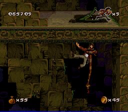 Pitfall: The Mayan Adventure SNES screenshot