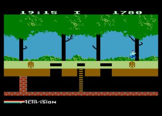 Pitfall! Atari 5200 screenshot