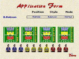 Player Manager 2 - DOS