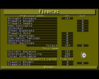 Player Manager - Amiga