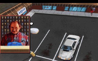 Police Quest III: The Kindred DOS screenshot