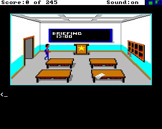 Police Quest: In Pursuit of the Death Angel - Amiga