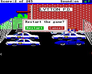 Police Quest: In Pursuit of the Death Angel - Amiga