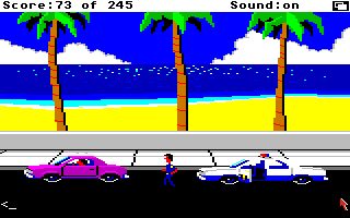 Police Quest: In Pursuit of the Death Angel Amiga screenshot