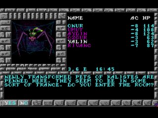 Pools of Darkness Amiga screenshot
