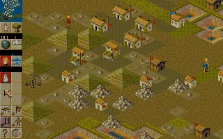 Populous II: Trials of the Olympian Gods DOS screenshot