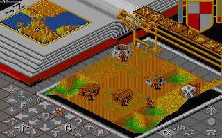 Populous DOS screenshot