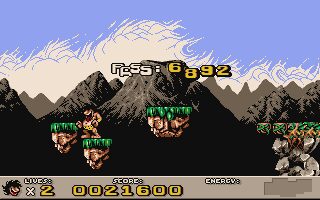Prehistorik 2 DOS screenshot