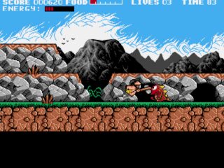 Prehistorik Amiga screenshot