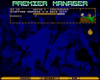Premier Manager Amiga screenshot