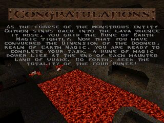 Quake DOS screenshot