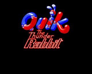 Quik the Thunder Rabbit Amiga screenshot