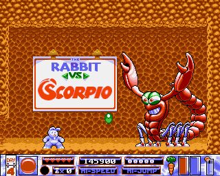 Quik the Thunder Rabbit Amiga screenshot