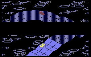 Racing Destruction Set Commodore 64 screenshot