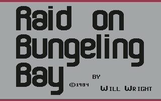 Raid on Bungeling Bay - Commodore 64