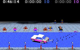 Rally Sport DOS screenshot