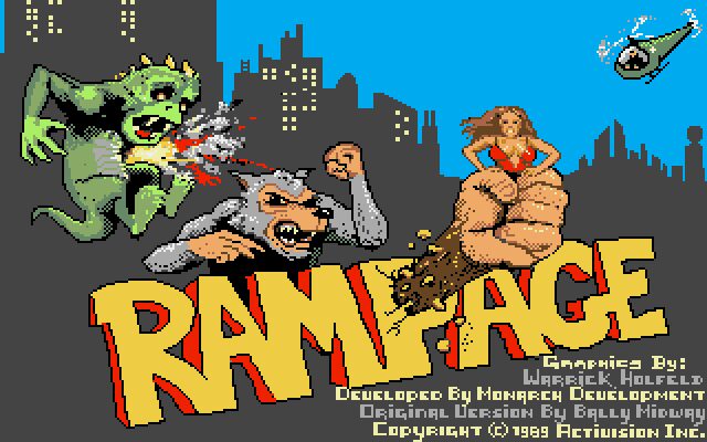 Rampage - Amiga