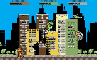 Rampage Amiga screenshot