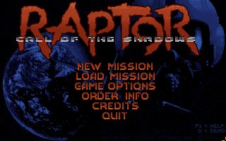 Raptor: Call of the Shadows - DOS