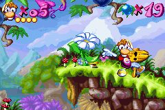 Rayman Game Boy Advance screenshot