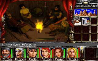 Realms of Arkania: Shadows over Riva DOS screenshot