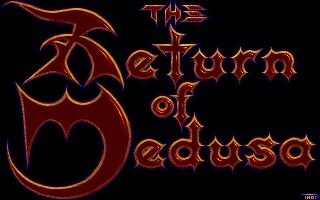 The Return of Medusa DOS screenshot